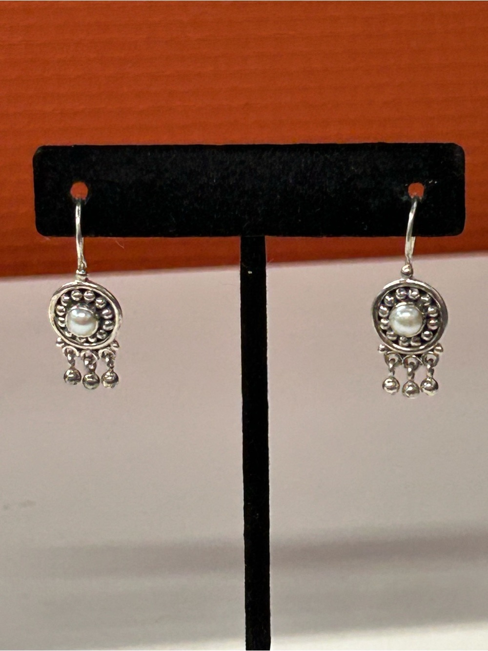 Sterling Silver mini chandelier earrings India